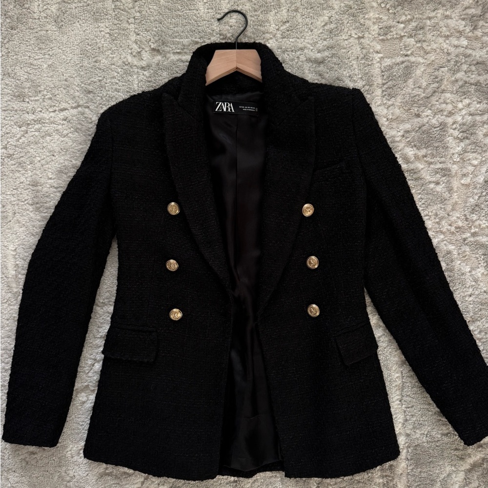 Zara Women's Tweed Blazer